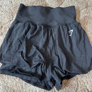 Gymshark Charcoal Athletic Shorts